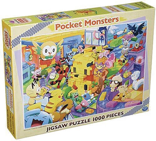 Pokemon: Let's Make it Together Pikachu Blocks 1000 Piece Puzzle