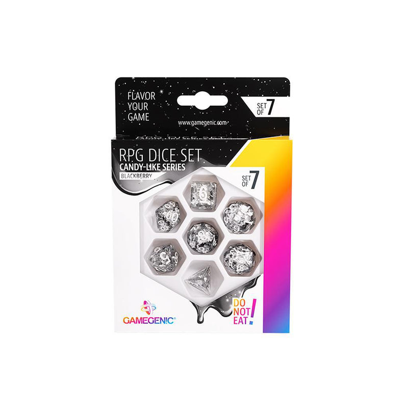 Gamegenic: RPG 7-Piece Dice Set - Candy-Like Series [Choose A Color]