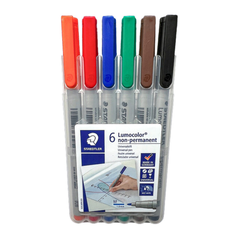 Staedtler: Water Soluble Markers 6-Pack