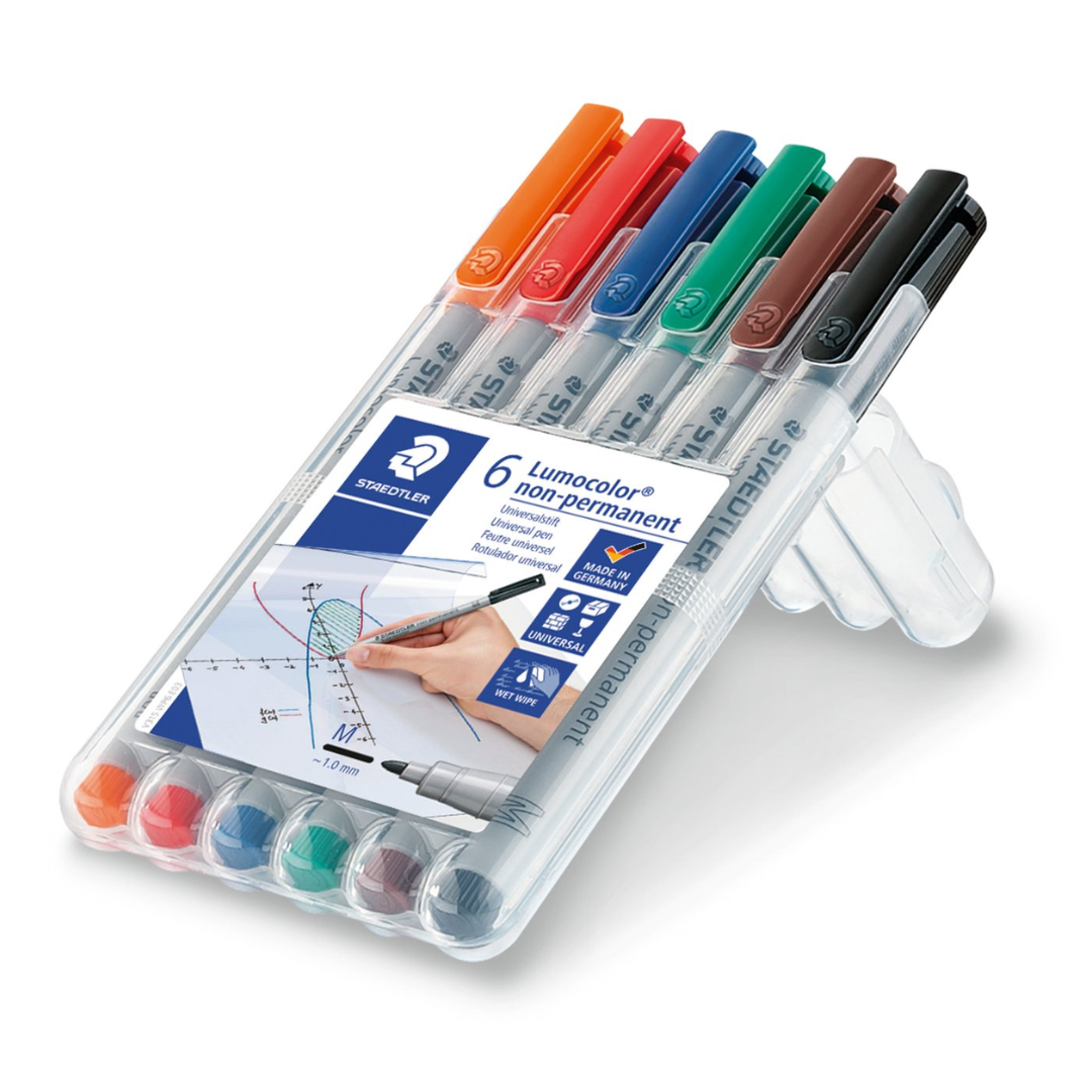 Staedtler: Water Soluble Markers 6-Pack