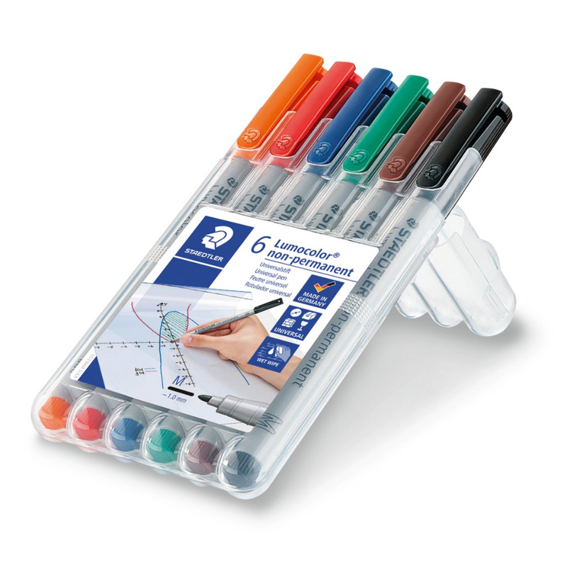 Staedtler: Water Soluble Markers 6-Pack
