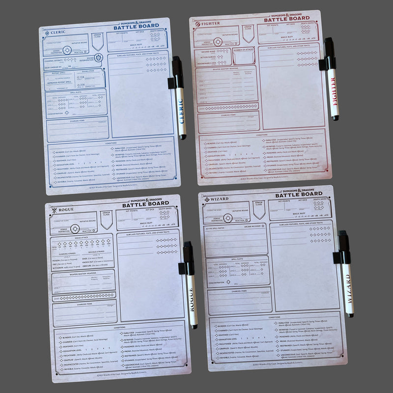 Dungeons & Dragons: Battle Board (5E) [Choose One]