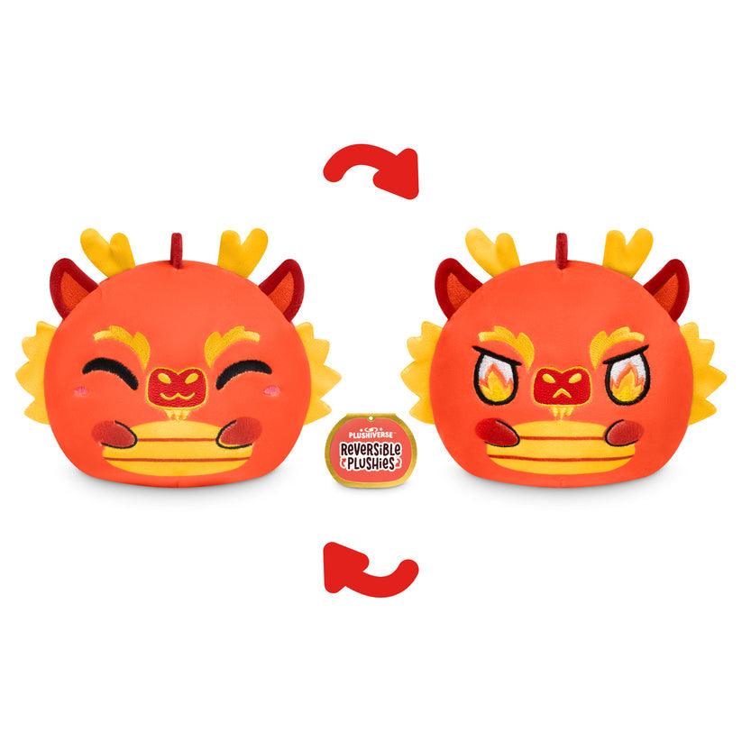 Plushiverse: Reversible Plushie 4in Dragon [Choose One]