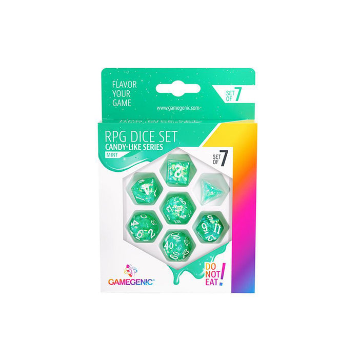 Gamegenic: RPG 7-Piece Dice Set - Candy-Like Series [Choose A Color]