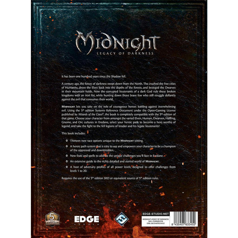 Midnight - Legacy Of Darkness Core Rulebook