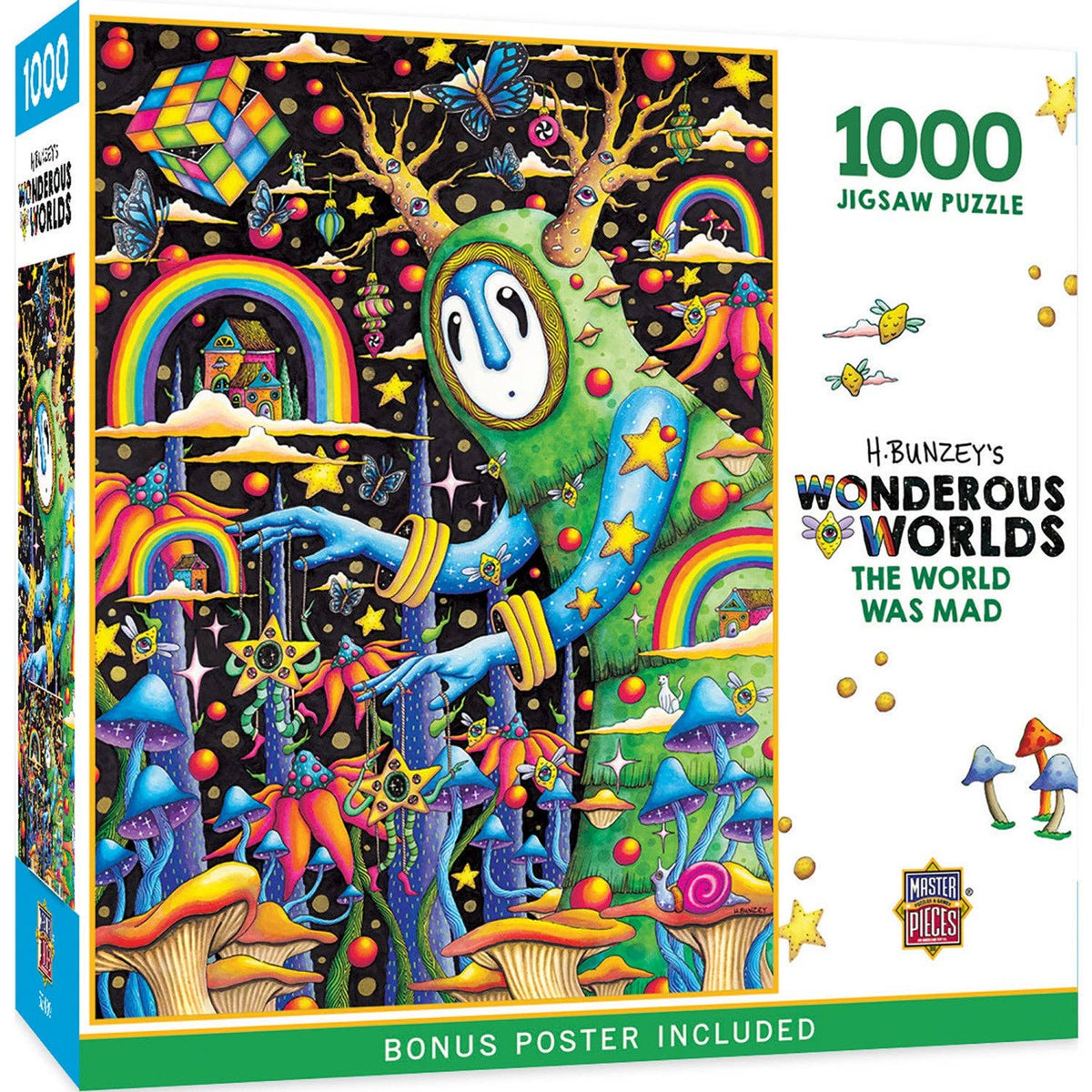 Puzzle: Wonderous Worlds - The World Was Mad (1000 Piece)