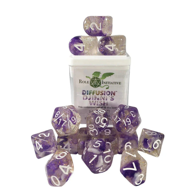 Role 4 Initiative - Diffusion Dice Set of 15 [Choose One]
