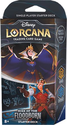 Disney Lorcana: Rise of The Floodborn TCG Starter Deck [Choose One]