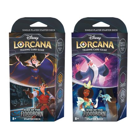 Disney Lorcana: Rise of The Floodborn TCG Starter Deck [Choose One]