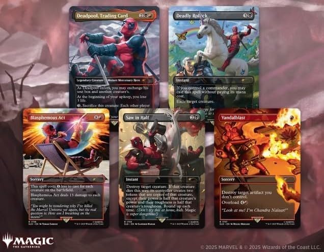 Magic: The Gathering - Marvel Secret Lair Non Foil WPN Only Deadpool