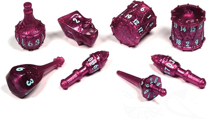 PolyHero: Bard 8 Dice Set and Accessories [Choose One]
