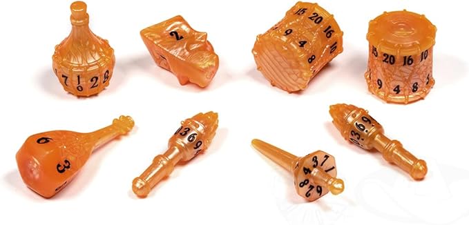 PolyHero: Bard 8 Dice Set and Accessories [Choose One]