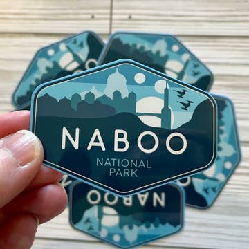 Star Wars Inspired National Park Vinyl Sticker