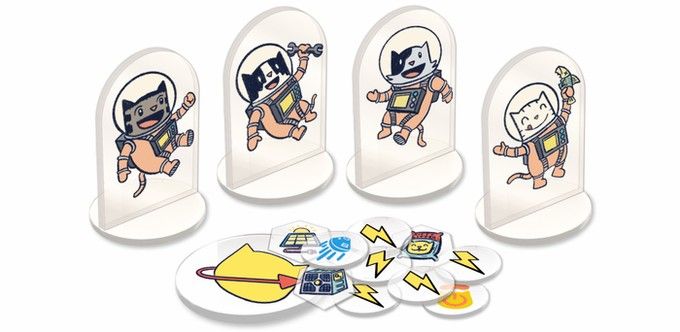 Catstronauts The Board Game