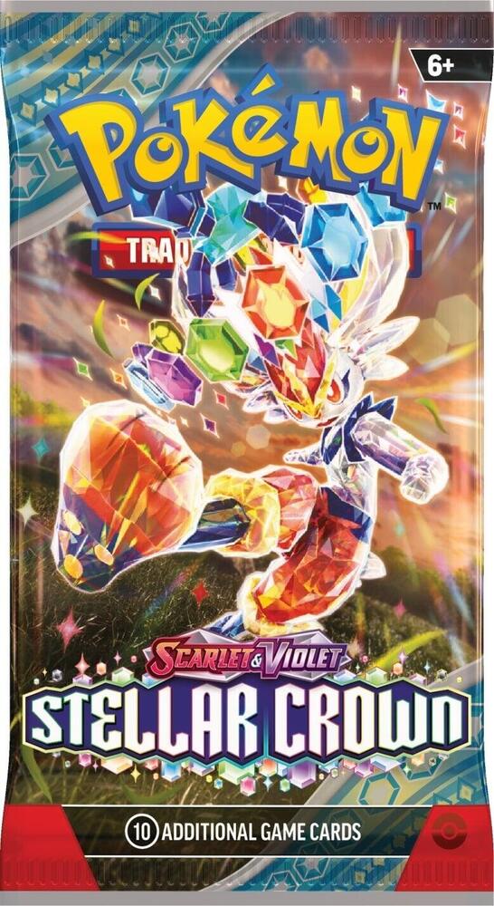 Pokemon TCG: Scarlet & Violet - Stellar Crown Booster Pack (SV07)