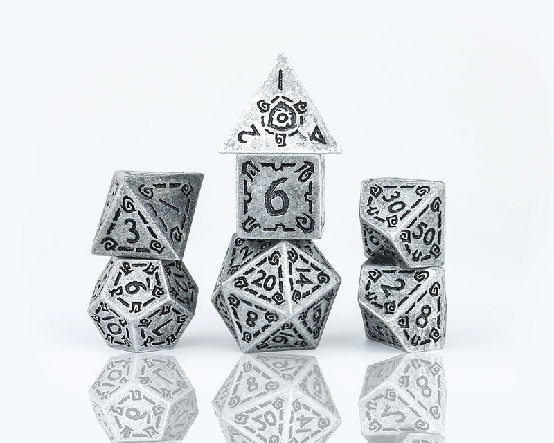 Sirius Dice - RPG Dice Set Illusory Metal [Choose One]
