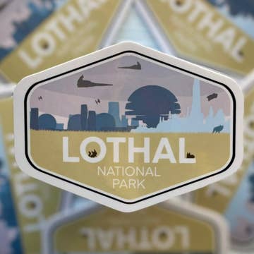 Star Wars Inspired National Park Vinyl Sticker