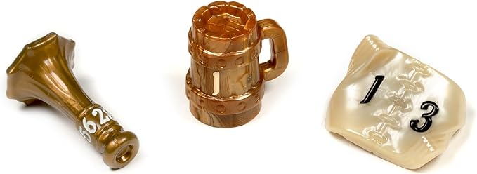 PolyHero: Bard 8 Dice Set and Accessories [Choose One]