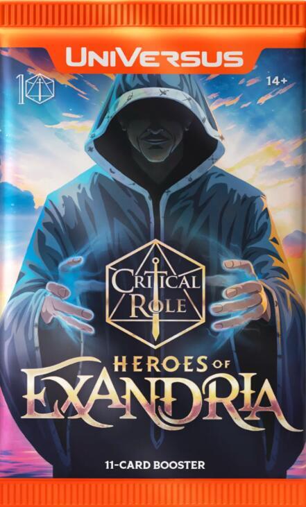 UniVersus: Critical Role: Heroes of Exandria Booster Pack (11 Cards)
