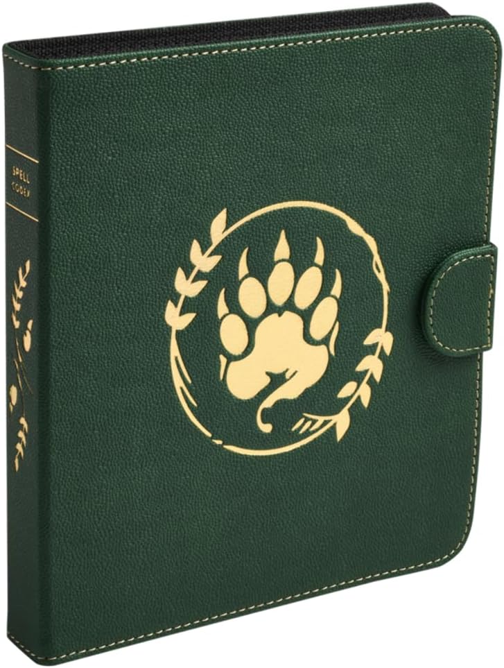 Dragon Shield: RPG Player Companion Spell Codex [Choose A Color]