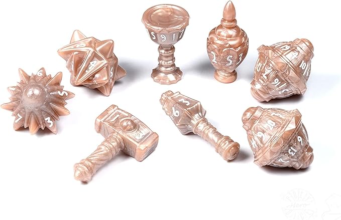 PolyHero: Cleric 8 Dice Set and Accessories [Choose One]