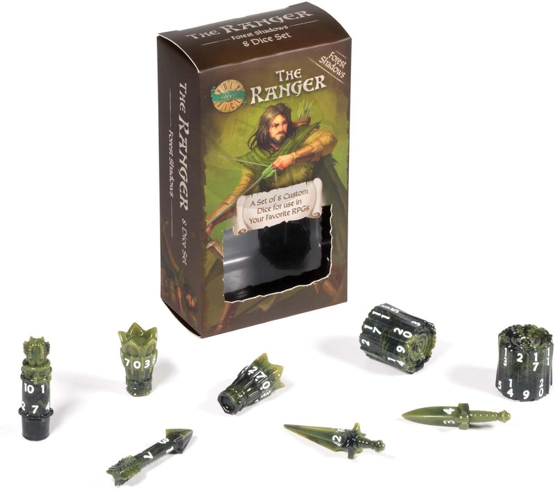 PolyHero: Ranger 8 Dice Set and Accessories [Choose One]