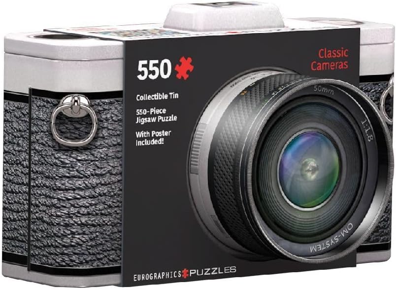 Puzzle: Classic Camera Tin 550pc