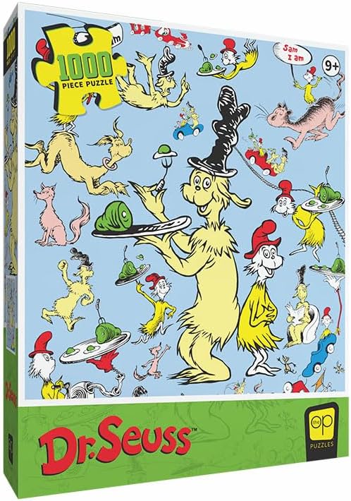 Puzzle - Dr Seuss Green Eggs & Ham 1000pc