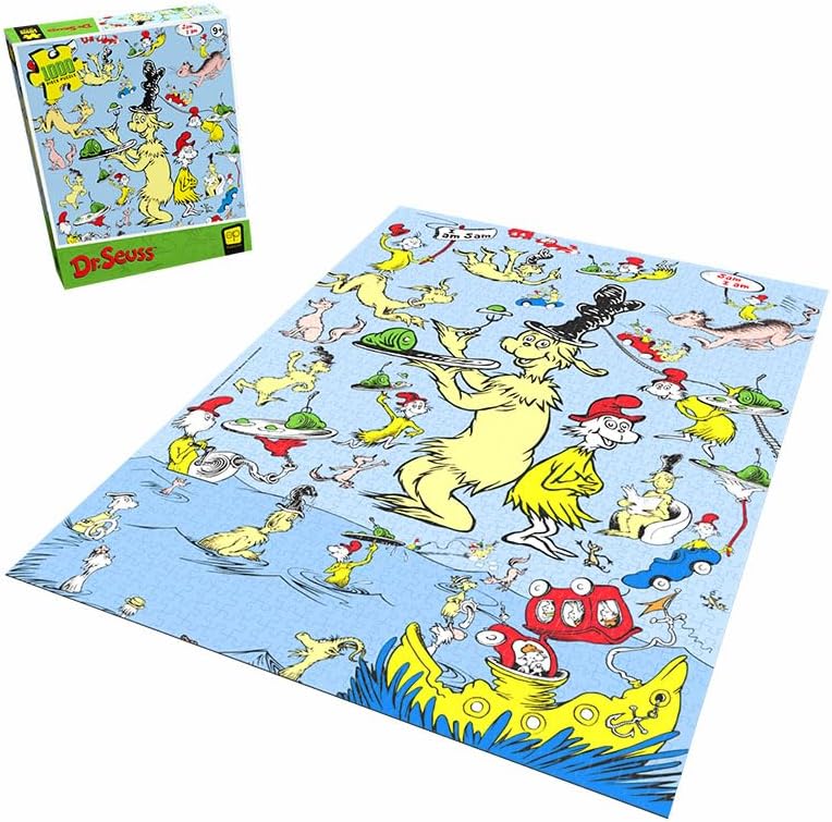 Puzzle - Dr Seuss Green Eggs & Ham 1000pc