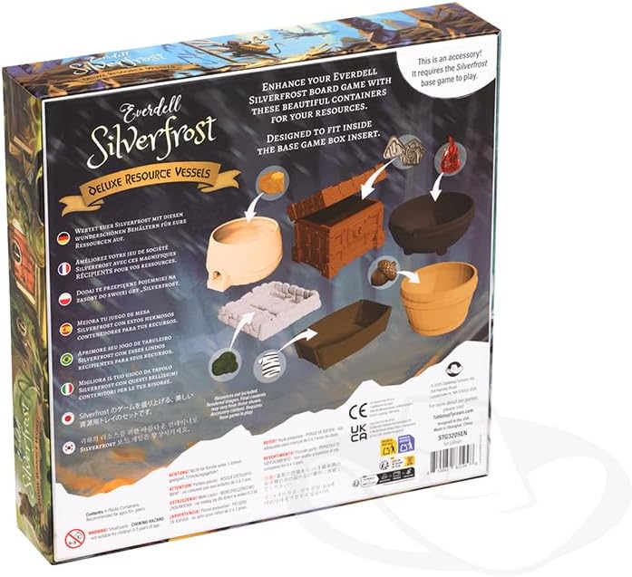 Everdell: Silverfrost Deluxe Resource Vessels