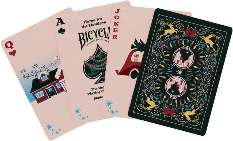 Bicycle Playing Cards: Home for the Holidays