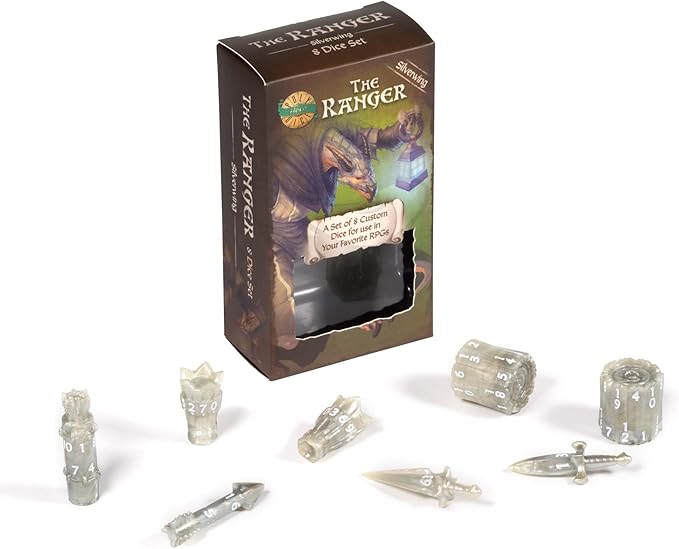 PolyHero: Ranger 8 Dice Set and Accessories [Choose One]
