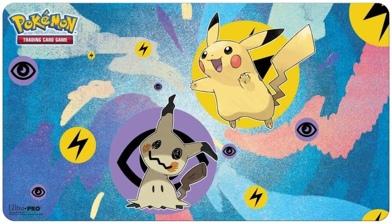 Pokemon - Playmat Pikachu & Mimikyu House Rules Lounge Pokemon - Playmat Pikachu & Mimikyu House Rules Lounge