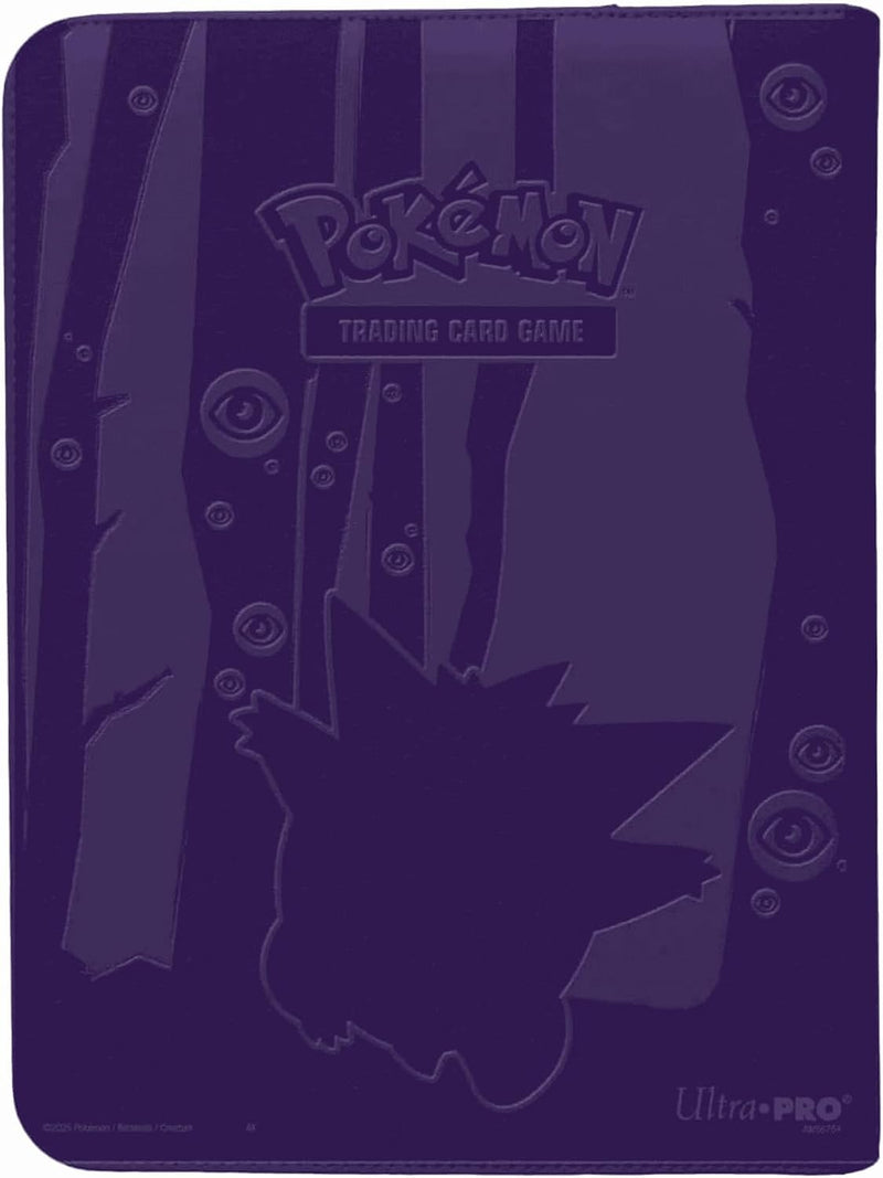 Ultra Pro Elite Gengar 12-Pocket Zippered PRO Binder for Pokémon