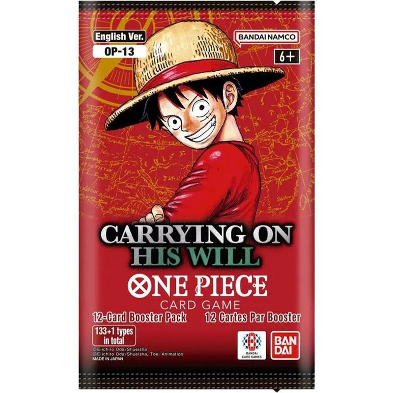 One Piece TCG: Carrying on His Will Booster Pack (OP-13)