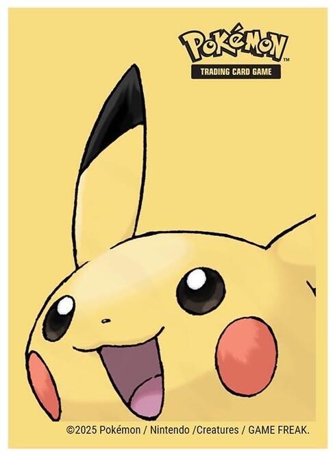 Ultra Pro: Pokemon Pikachu Deck Protector Card Sleeves (65ct Yellow)