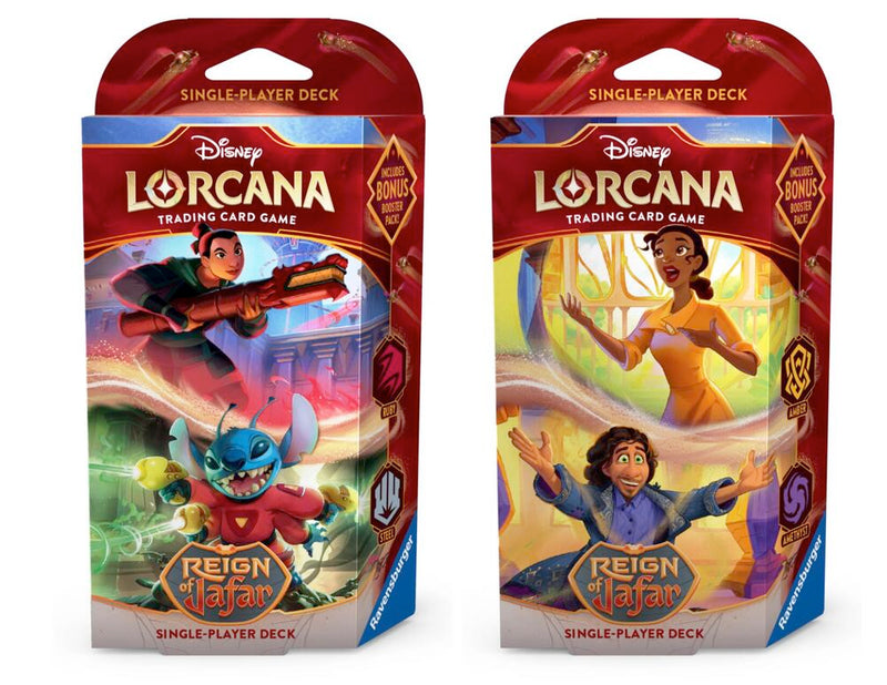 Disney Lorcana: Reign of Jafar Starter Deck [Choose One]