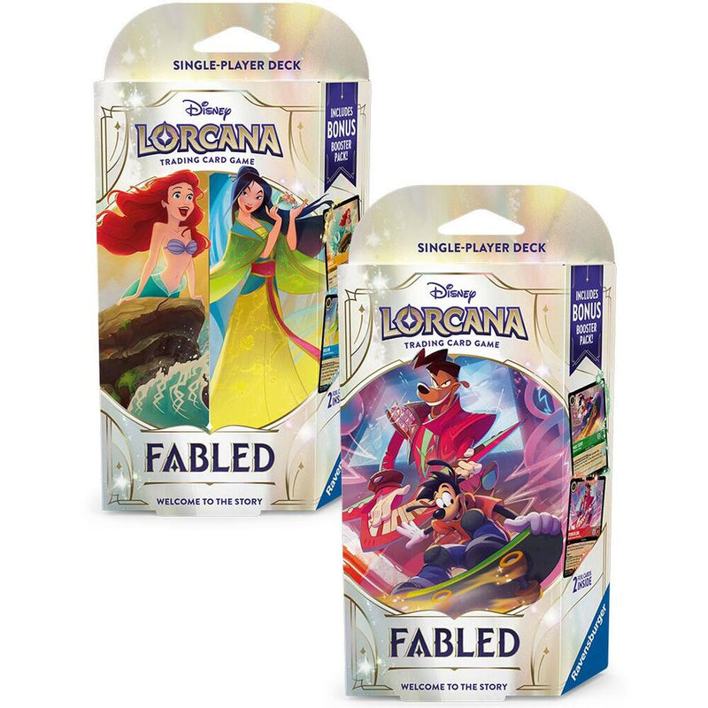 Disney Lorcana TCG: Fabled - Starter Deck [Choose One]