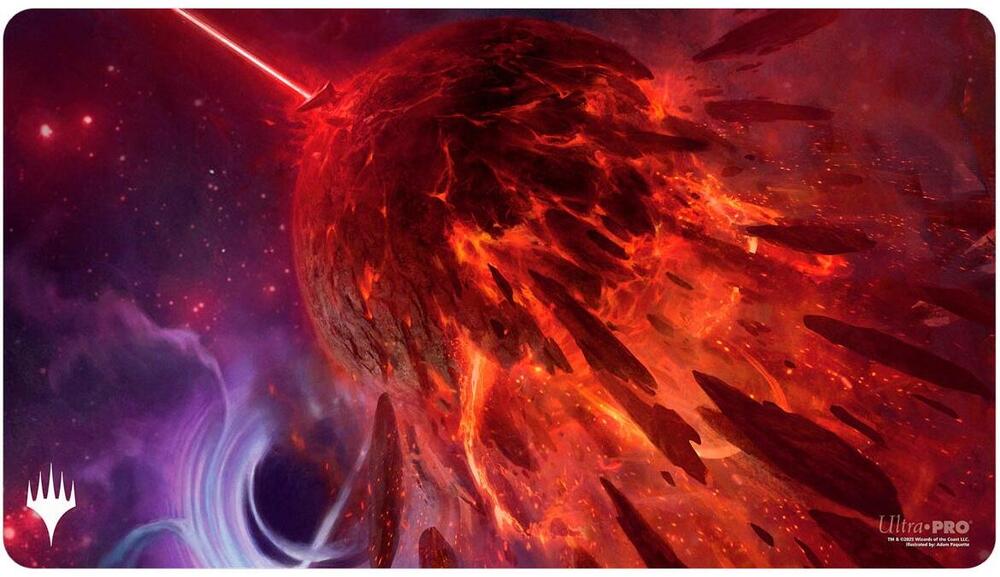 Magic: The Gathering - Edge of Eternities Playmat - Mythic Land Red