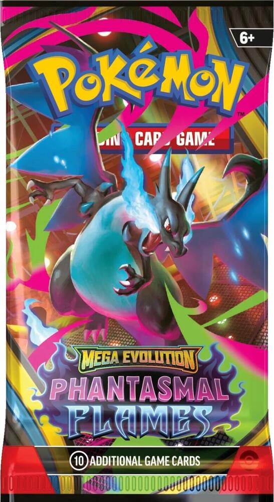 Pokemon TCG: Mega Evolutions 2 Phantasmal Flames Booster Pack