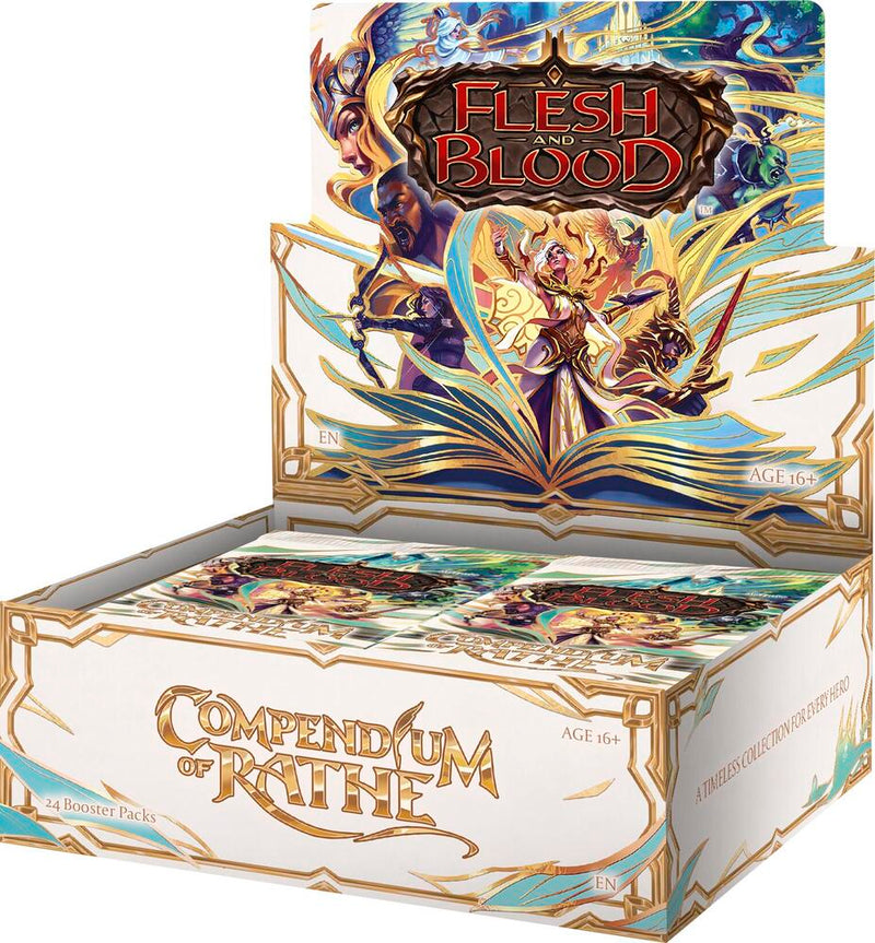 Flesh and Blood TCG: Compendium of Rathe Booster Display Box