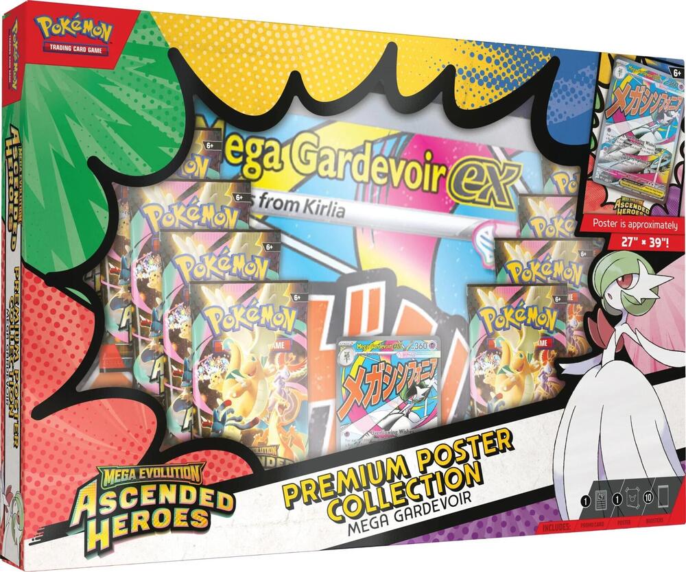 Pokemon TCG: ME2.5 Ascended Heroes: Premium Poster Collection [Choose One]