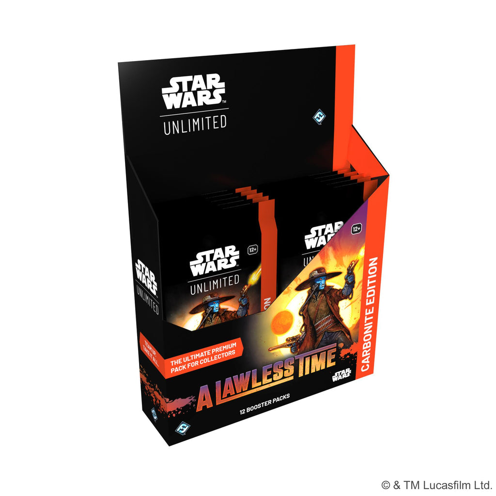 Star Wars: Unlimited - A Lawless Time Carbonite Booster Display Box