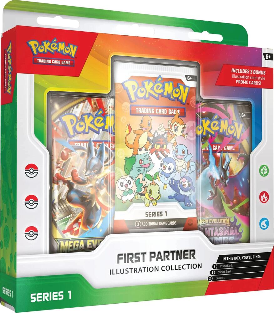 Pokemon TCG | First Partner Illustration Collection (Series 1) 2026