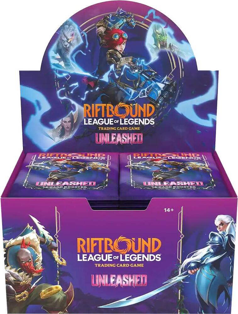 Riftbound League of Legends TCG: Unleashed Booster Display Box