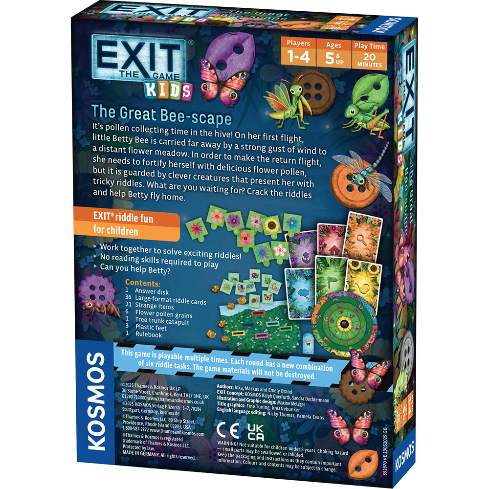 Exit: Kids - The Great Bee-scape