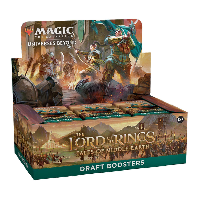 Magic: The Gathering The Lord of the Rings: Tales of Middle-earth Draft Booster Box - 36 Packs + 1 Box Topper Card