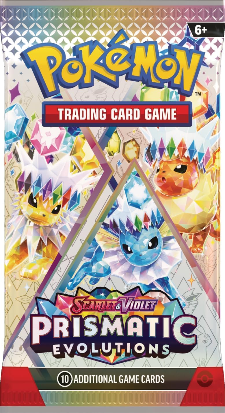Pokemon TCG: SV8.5 Prismatic Evolutions Booster Bundle (6 Packs)