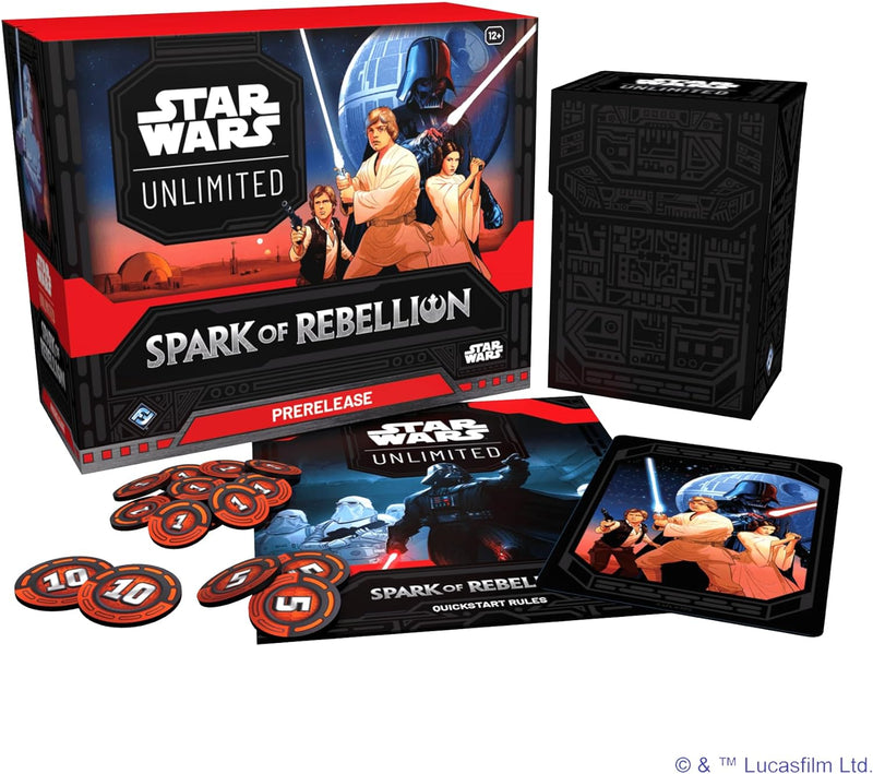 Star Wars: Unlimited Spark Of Rebellion Prerelease Box