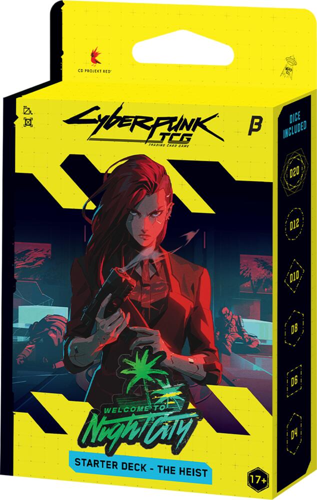 Cyberpunk TCG: Welcome to Night City Beta Starter Deck - The Heist